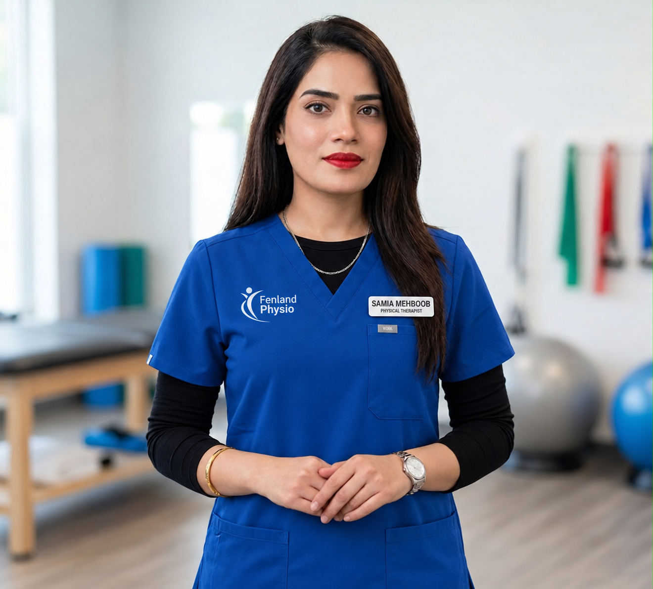 Samia Mehboob — HCPC & CSP Registered Physiotherapist at Fenland Physio