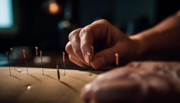 Acupuncture treatment at Fenland Physio